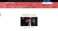 Desktop Screenshot of marinerstrust.co.uk